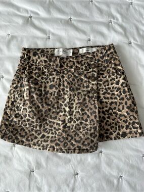 Jessica Simpson brand Girls leopard print skort